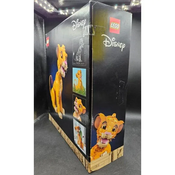 Lego Disney The Lion King Simba Building Set 43247 1445 Pcs 18+ Collectible Mode